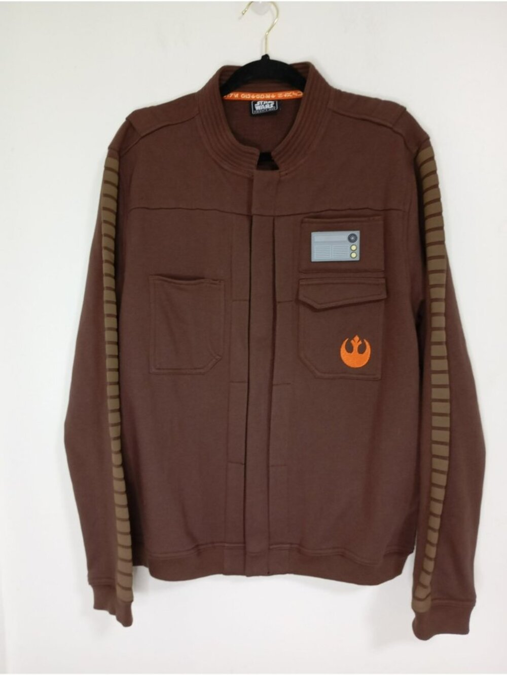 Star Wars Galaxys Edge Rebel Alliance Brown Jacket M Cotton Blend Unisex